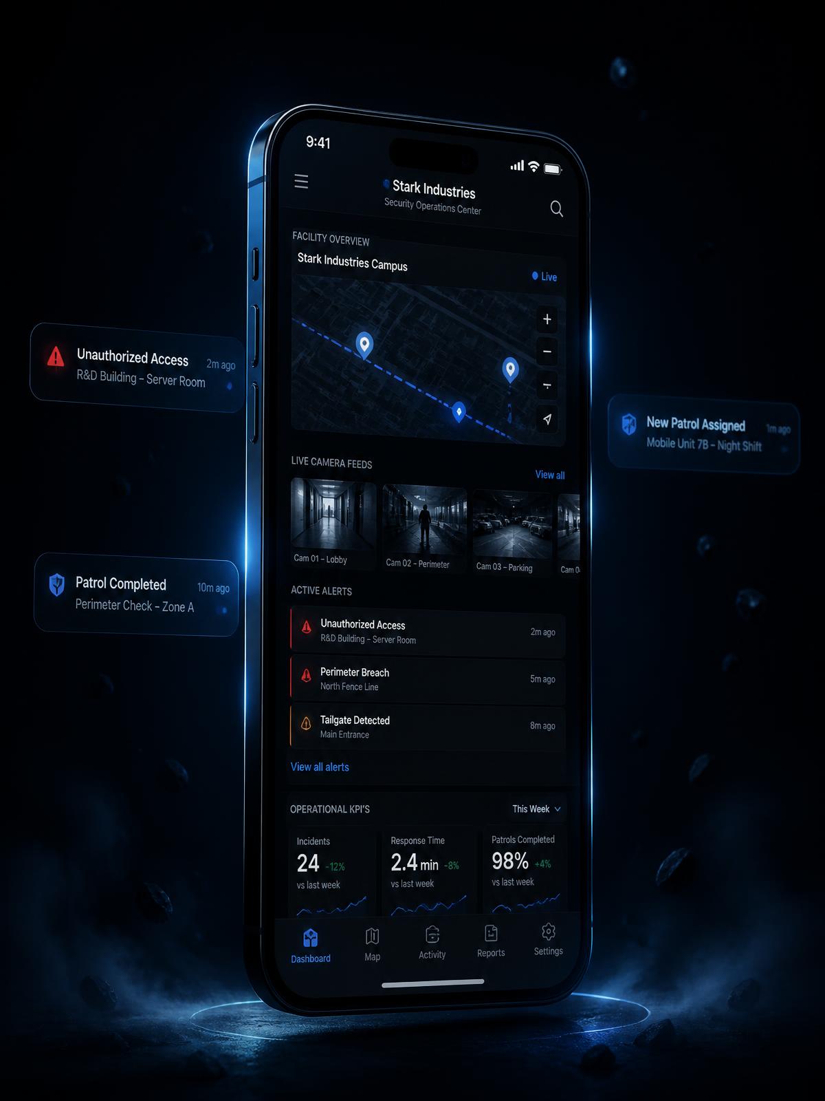Aplicativo Delta Sentrius